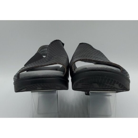 Fly London Women's Black Corners Sandal Peep Toe Size 36 US 5.5 - 6 - Picture 11 of 14